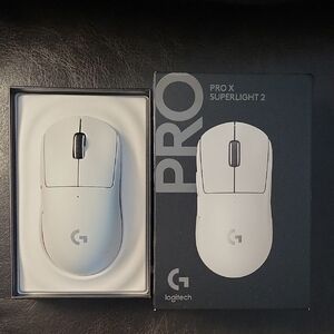 Logitech PRO X Superlight 2 Wireless Mouse - White